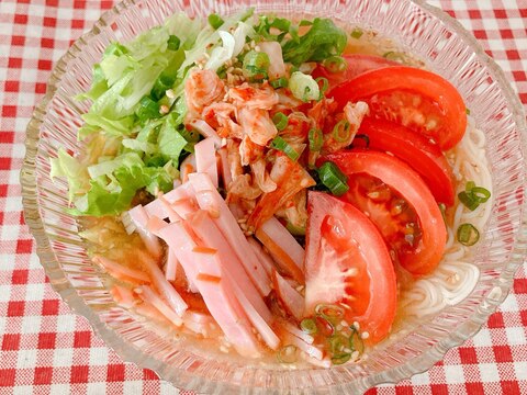 冷麺風さっぱり素麺